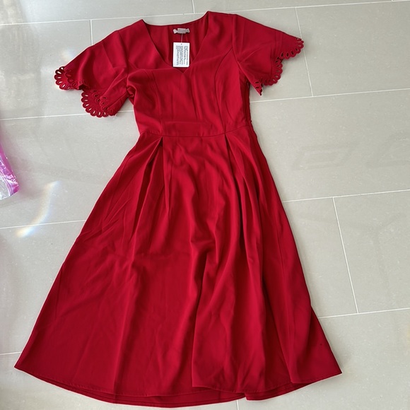 H&M Red Dress - Picture 2 of 6